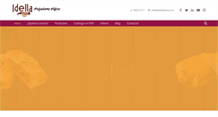 Desktop Screenshot of idellabakery.com
